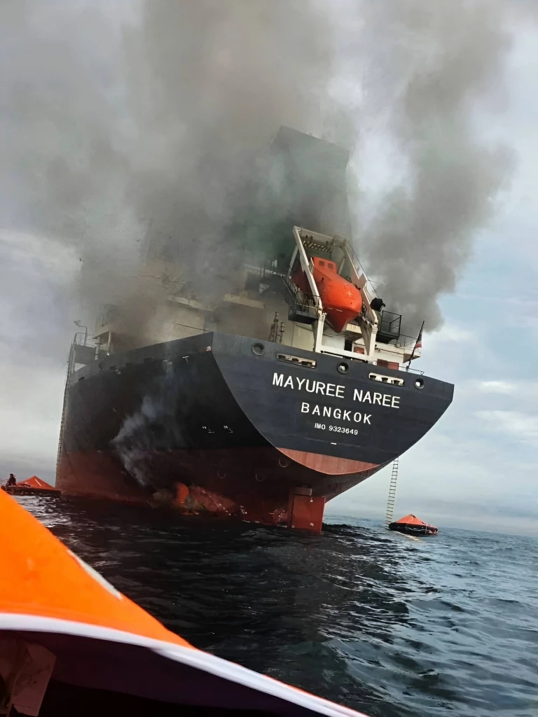 เปิดไทม์ไลน์การดำเนินการของกองทัพเรือ ผบ.ทร. ต่อสายตรงถึง ผบ.ทร.โอมาน ขอบคุณที่ช่วยเหลือลูกเรือไทย