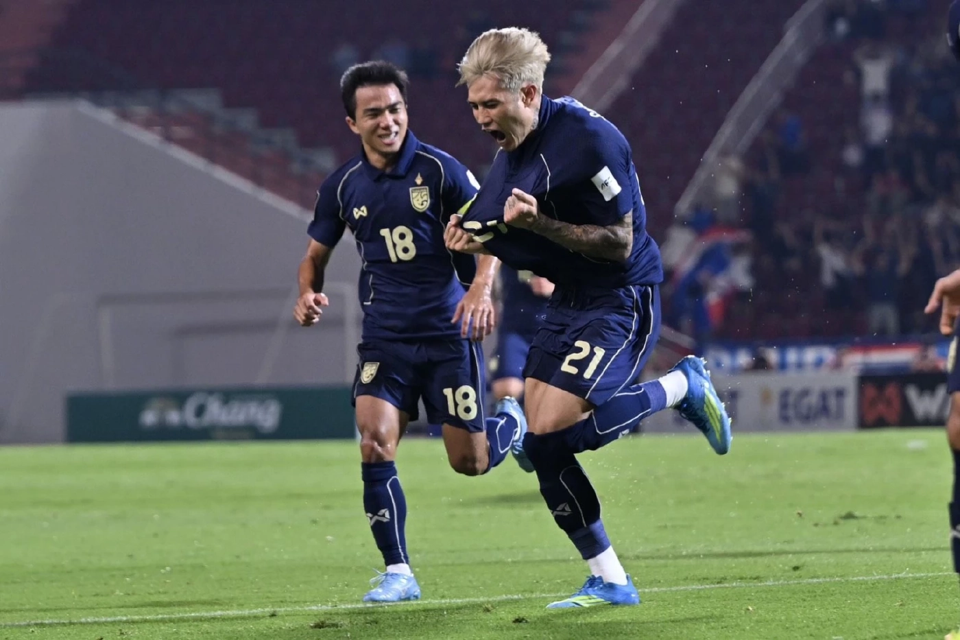 ช้างศึกเฉือนเติร์กฯ 2-1 ซิวแชมป์กลุ่มลิ่วเอเชียนคัพ 2027