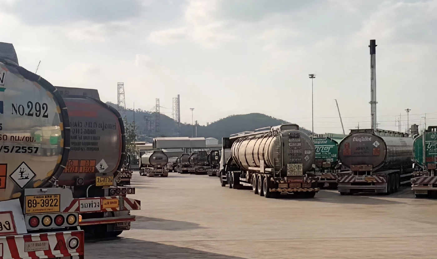 ไม่ต้องกักตุน! กลุ่มโรงกลั่น ยืนยันน้ำมันสำรองเพียงพอ รถบรรทุกหน้าโรงกลั่นเข้าคิวรับตามปกติ