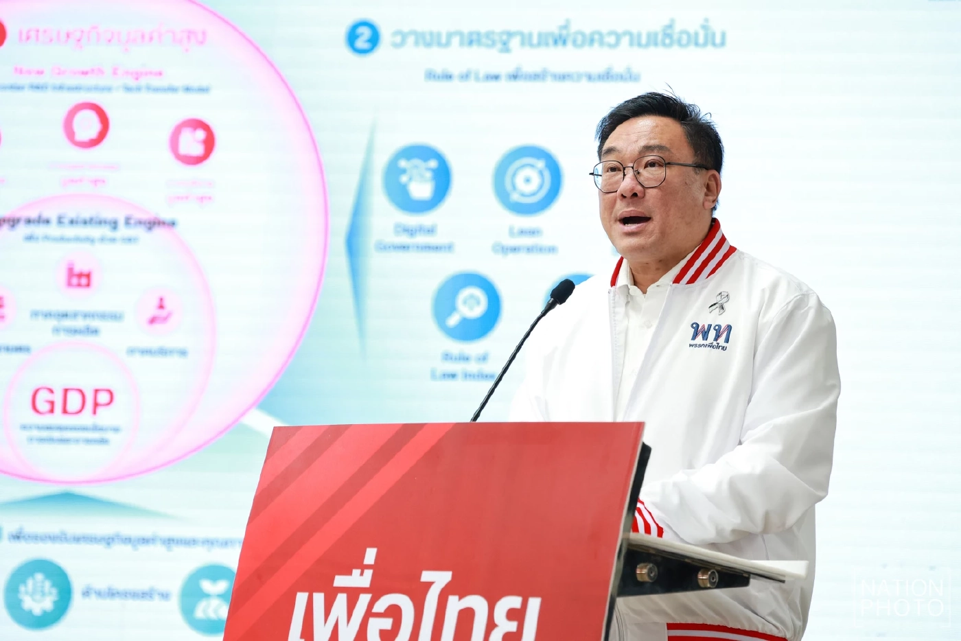 พท. เตรียมดัน 47 กฎหมายเปลี่ยนประเทศ นำทางไทยสู่ประเทศรายได้สูง