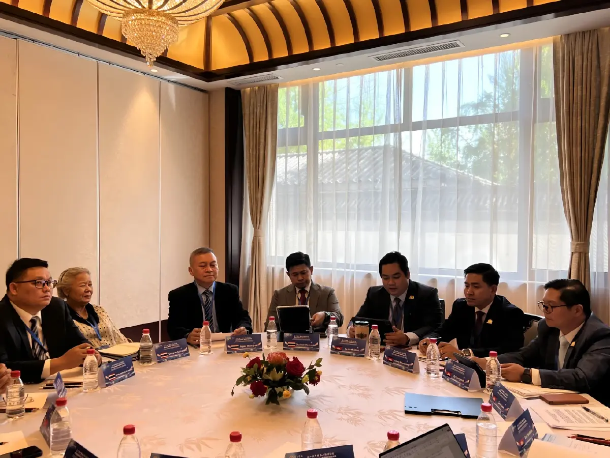 ส่องวงประชุมลับ “แทร็ก 2” ที่ปักกิ่ง! จีนเล่นบทกาวใจ “ไทย-กัมพูชา” (มีคลิป)