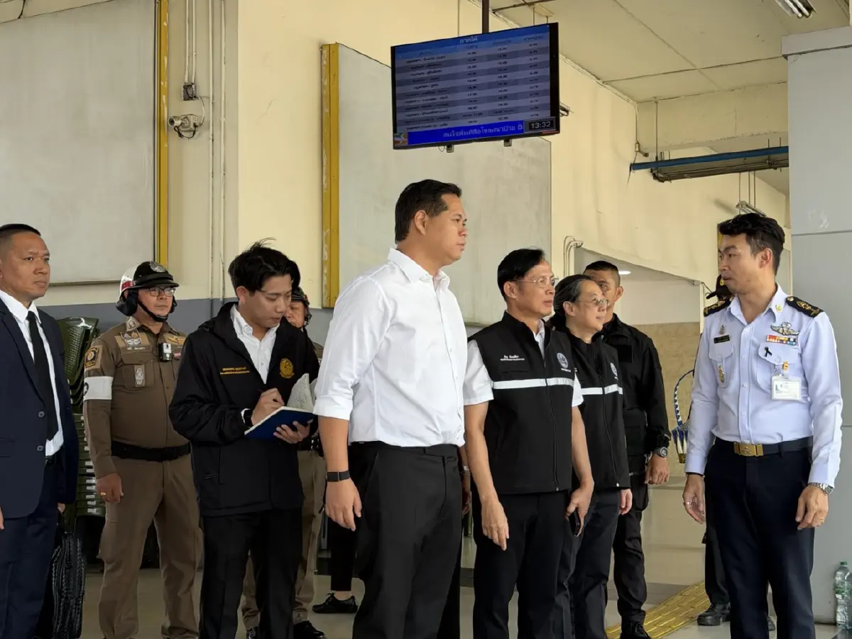 "สรรเพชญ" ลุยสายใต้! คุมเข้มความปลอดภัยรับสงกรานต์ 69