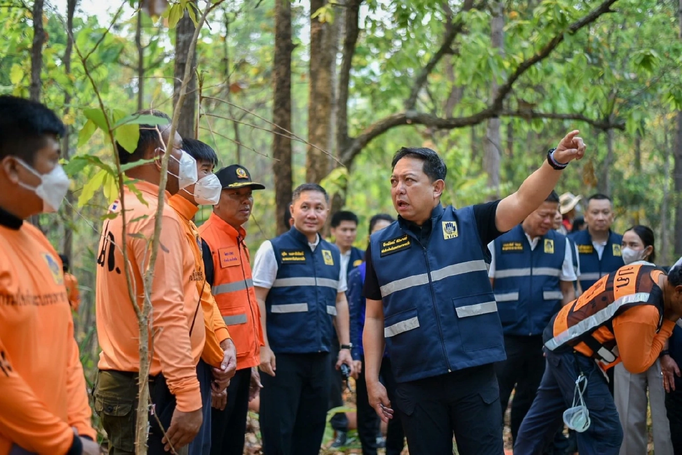 ปภ. รุกสร้าง "ป่าเปียก" สู้ไฟป่าเหนือ-สกัดฝุ่น PM 2.5