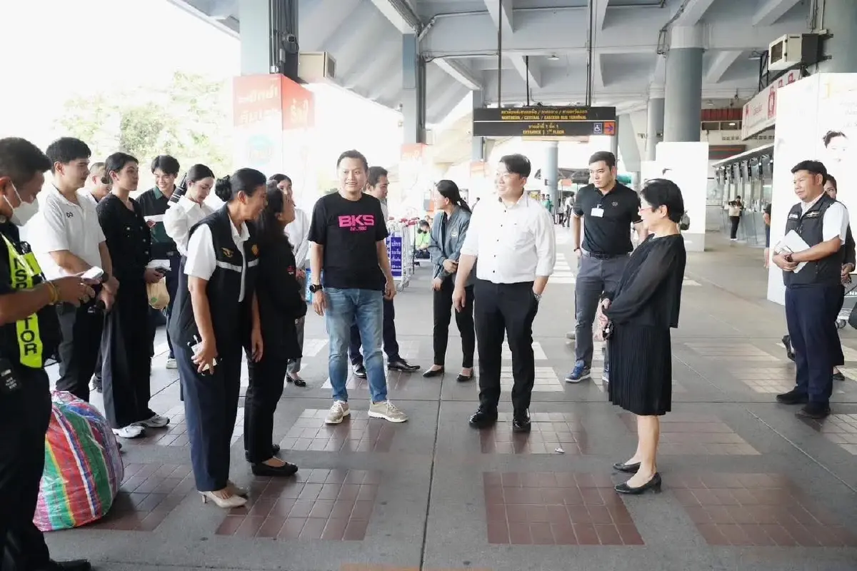 “สิริพงศ์” ตรวจความพร้อม “หมอชิต” พร้อมรับ ปชช.ช่วงสงกรานต์