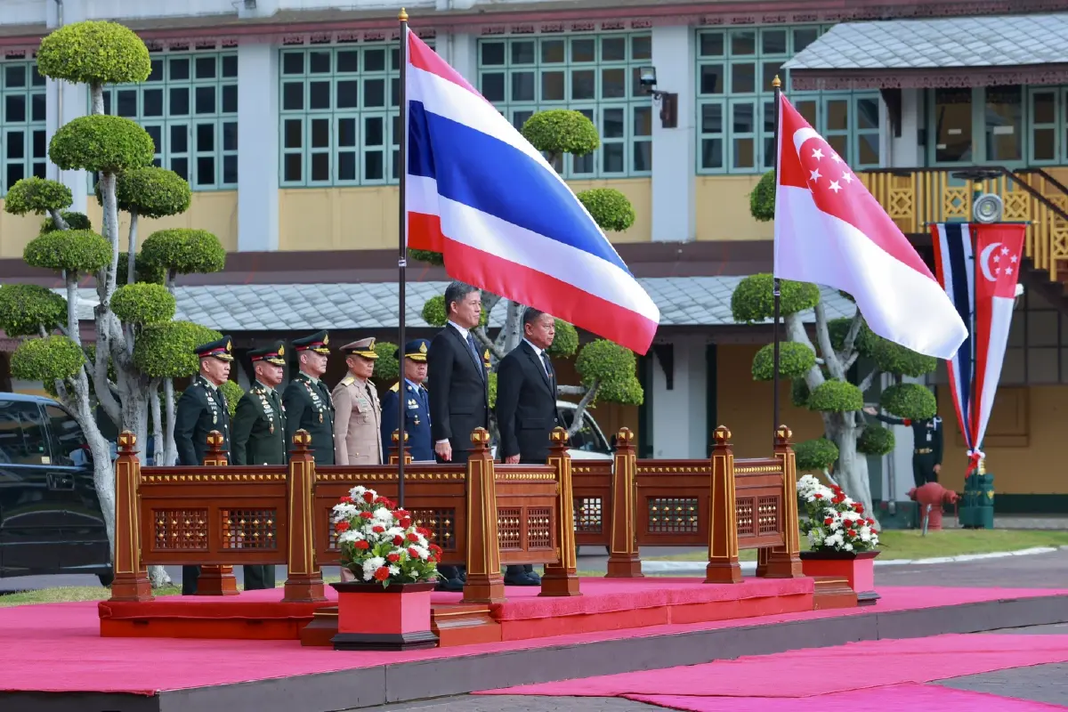 "ไทย-สิงคโปร์" ยกระดับความมั่นคงยุคใหม่! ดันความร่วมมือ "ทหาร-ไซเบอร์"