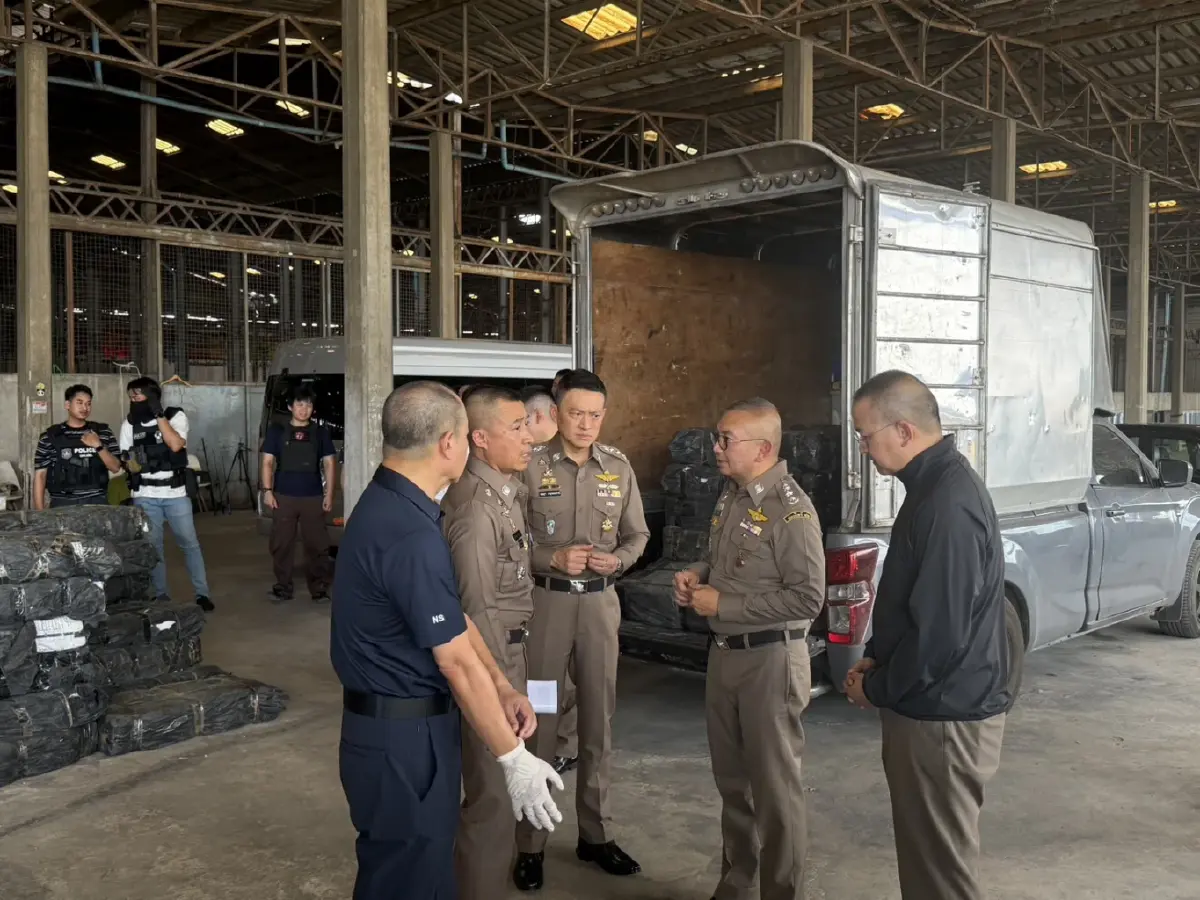 ตำรวจ ปส. ทลายเครือข่าย "ยานรก" ไอซ์ 2,000 กก. เตรียมซุกขนลง "เรือเฟอร์รี่" มุ่งหน้า "เกาะสมุย"