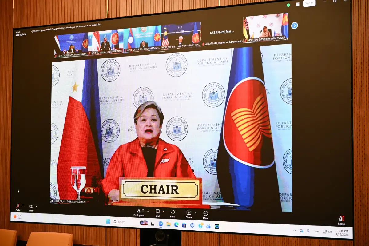 "สีหศักดิ์" ร่วมถก "รมต.กต.อาเซียน" รับมือตะวันออกกลางระยะยาว