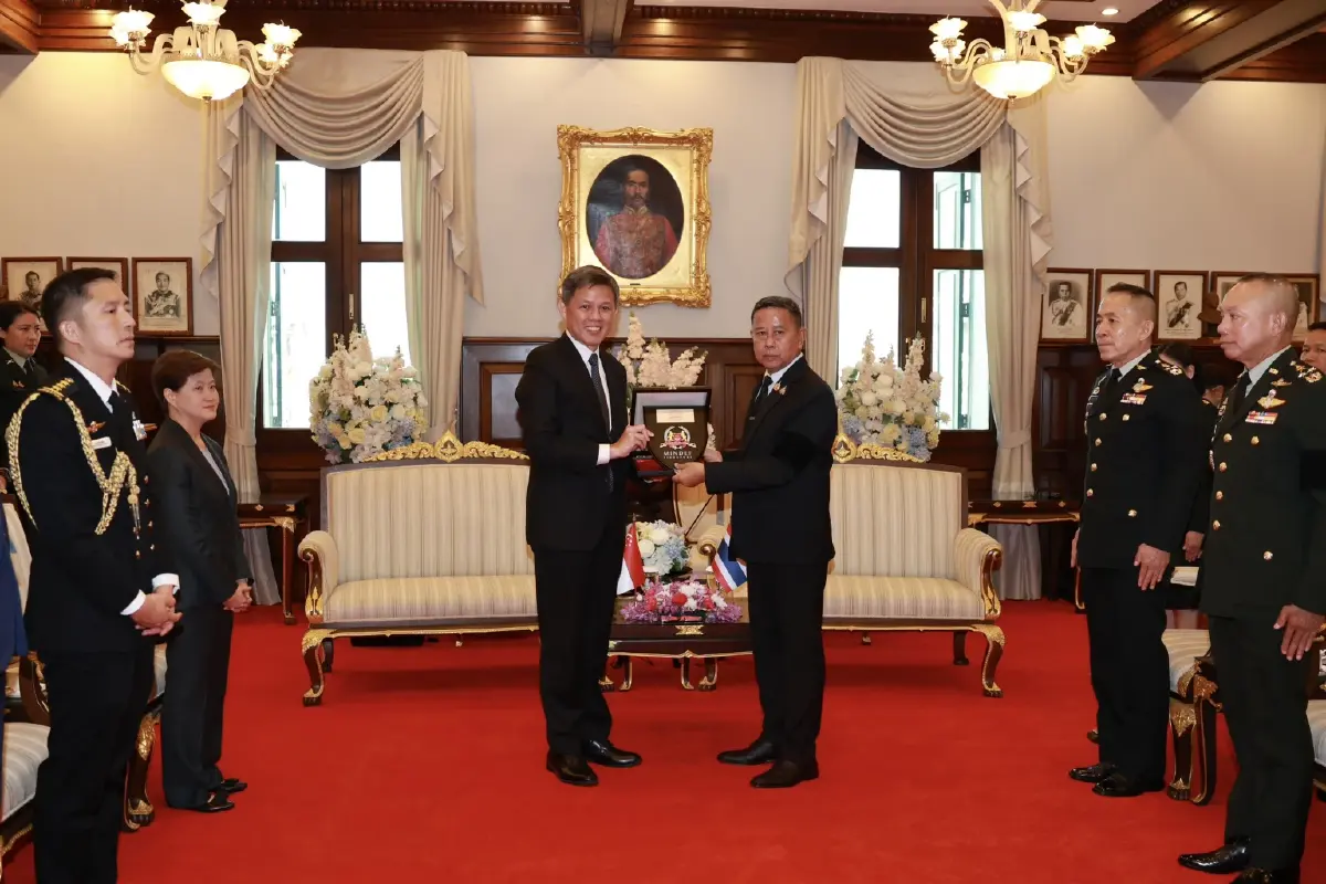 "ไทย-สิงคโปร์" ยกระดับความมั่นคงยุคใหม่! ดันความร่วมมือ "ทหาร-ไซเบอร์"