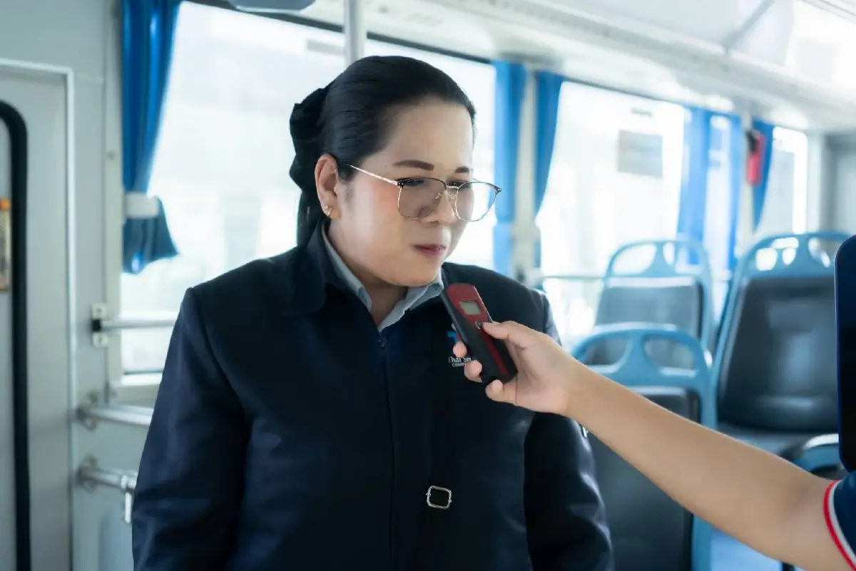 ไทย สมายล์ บัส คุมเข้มความปลอดภัยรับสงกรานต์ เช็กพร้อมทางเลือกสู้น้ำมันแพง