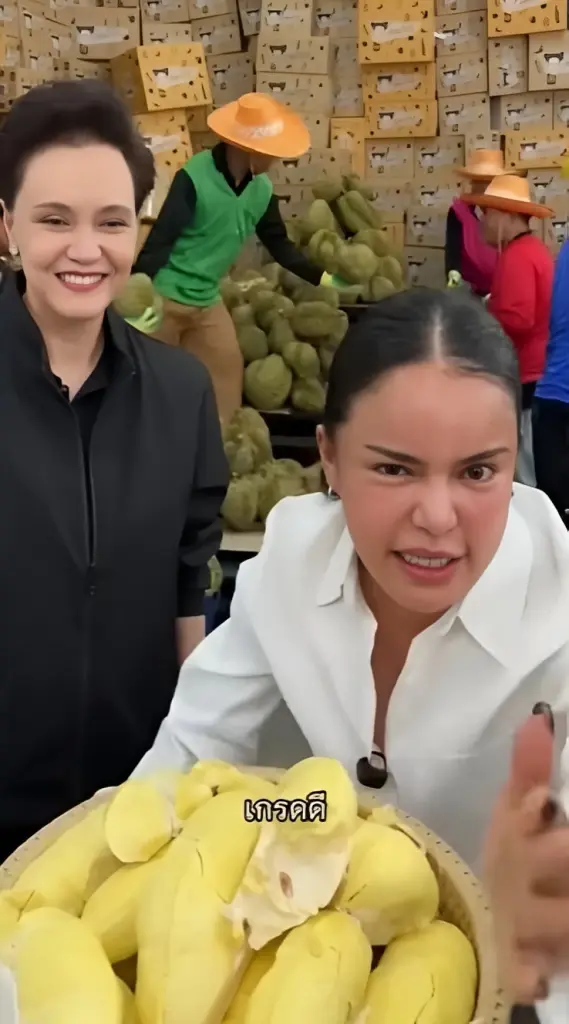 จับโป๊ะ! "ไอติม พริษฐ์" บี้ "ศุภจี" ปม "ทุเรียน" ลูกละ 100 บาท ตอบให้ชัดเกรดเอหรือเกรดรอง? ชี้ใช้ "พิมรี่พาย" ช่วยขายไม่ผิด