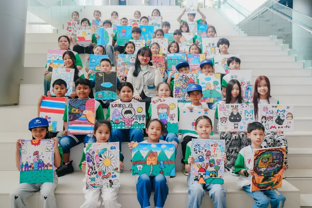ศิลปะสร้างสุข CP ALL จัด “The Glow & Doodle Camp” เติมไฟจินตนาการให้บุตรหลานครอบครัวซีพี ออลล์