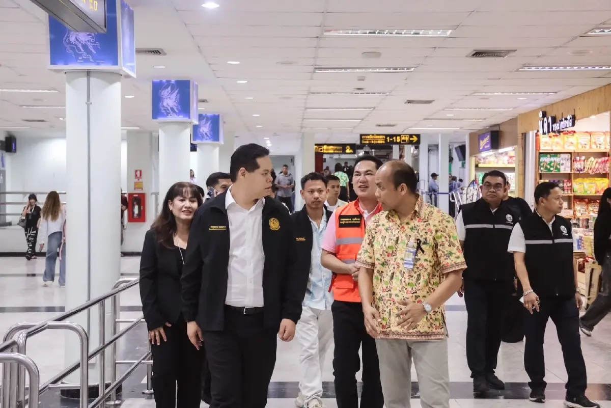 “สรรเพชญ” ตรวจสนามบิน–ขนส่งหาดใหญ่ คุมเข้มช่วงสงกรานต์