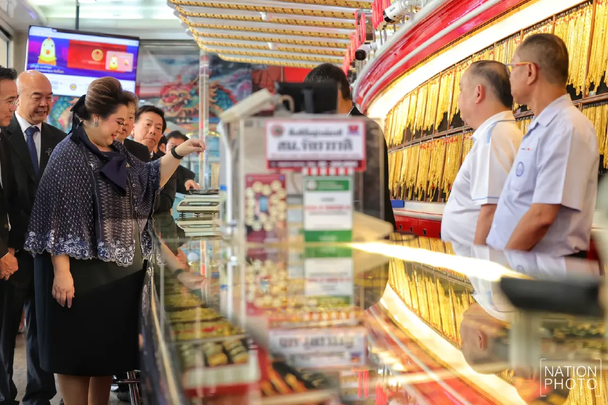 "ศุภมาส" นำทีม สคบ. ลุยตรวจทองเยาวราช! การันตีทองดี-มีมาตรฐาน สร้างความมั่นใจผู้บริโภค