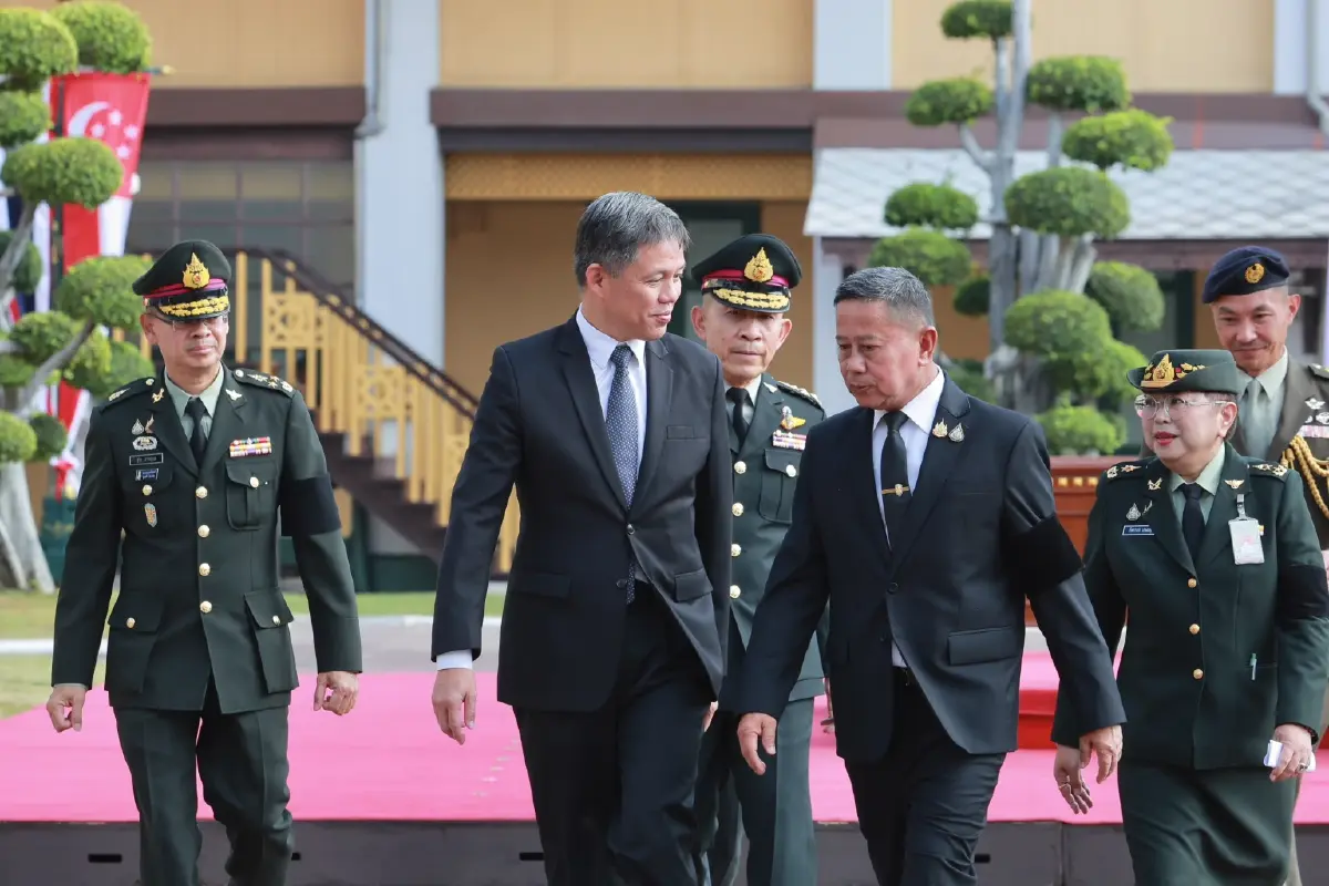 "ไทย-สิงคโปร์" ยกระดับความมั่นคงยุคใหม่! ดันความร่วมมือ "ทหาร-ไซเบอร์"
