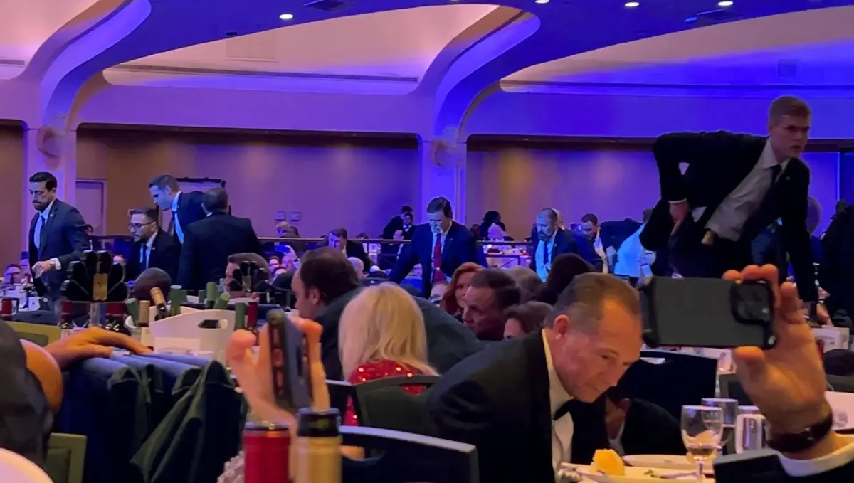 ช่องโหว่คุ้มกัน 3 ผู้นำสหรัฐ งานเลี้ยงผู้สื่อข่าวทำเนียบขาว