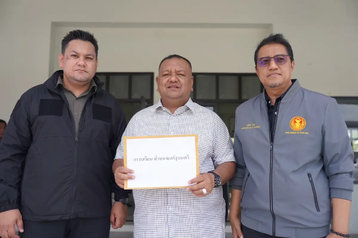 4 สส.กล้าธรรมใต้ ยื่น จม.เปิดผนึก ถึงนายกฯ เร่งล่าคนบงการยิง สส.