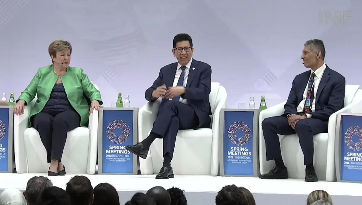 'เอกนิติ' หนึ่งเดียวจากอาเซียน ขึ้นเวทีการเงินโลก ย้ำเสถียรภาพเศรษฐกิจไทยแกร่ง