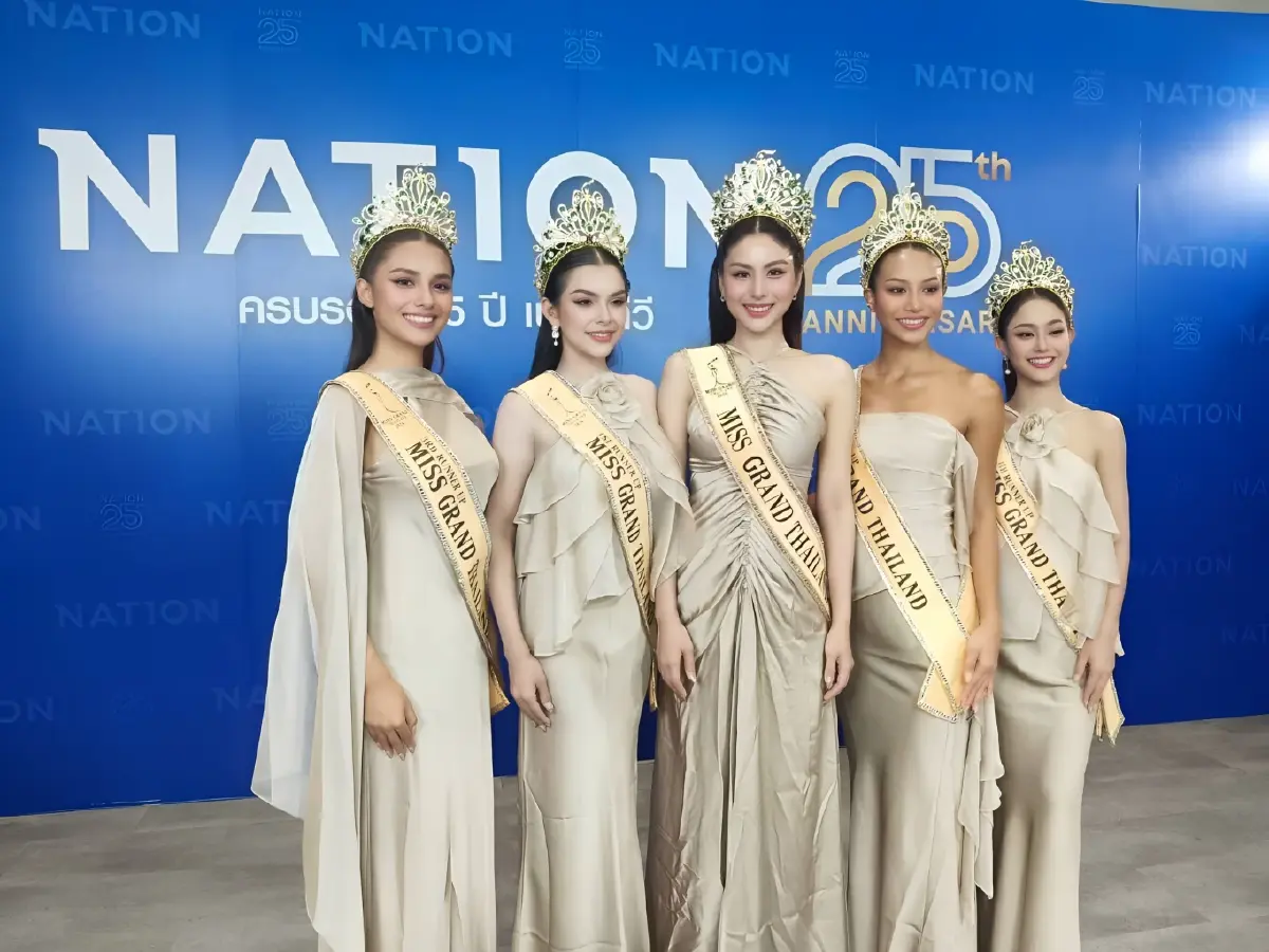 "หนิง ปัทมา" มิสแกรนด์ไทยแลนด์ 2026 และรองทั้ง 4 คน