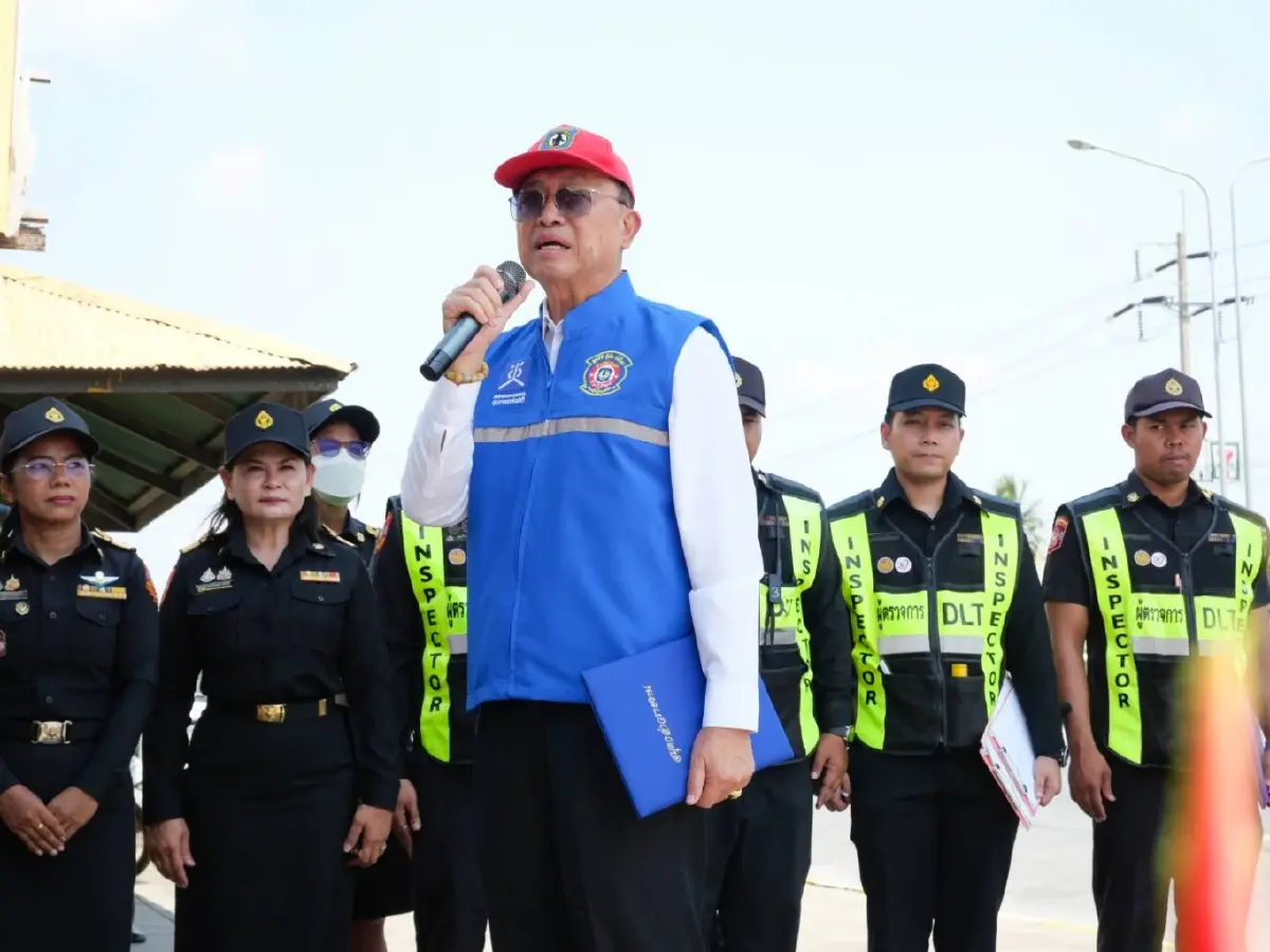 คุมเข้มสงกรานต์ 2569! ตรวจความพร้อมคนขับ-รถโดยสาร 11 วันรวด หวังลดอุบัติเหตุ