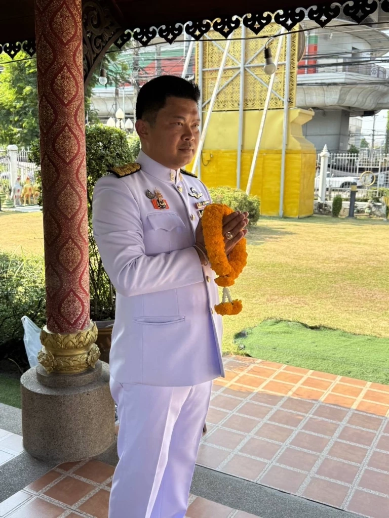 อัยการจังหวัดเเขวงนนท์ ร่วมพีธีวันจักรี รำลึกพระมหากรุณาธิคุณ