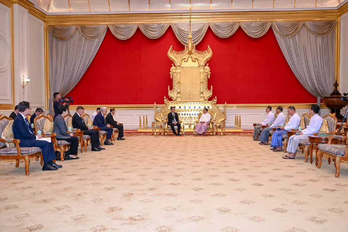 “สีหศักดิ์” เยือนเมียนมาร่วมยินดี ปธน.ใหม่- ฟื้นร่วมมือชายแดน