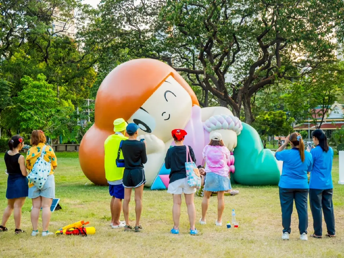 ททท.ชวนเที่ยวชมต่อ “Saneh Art by Songkran Festival 2026” ที่สวนลุม