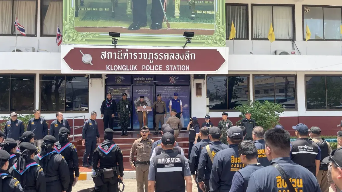 สระแก้วบุกจู่โจม! กวาดล้างแรงงานเถื่อนอรัญประเทศ รวบ 32 กัมพูชาลอบเข้าเมือง