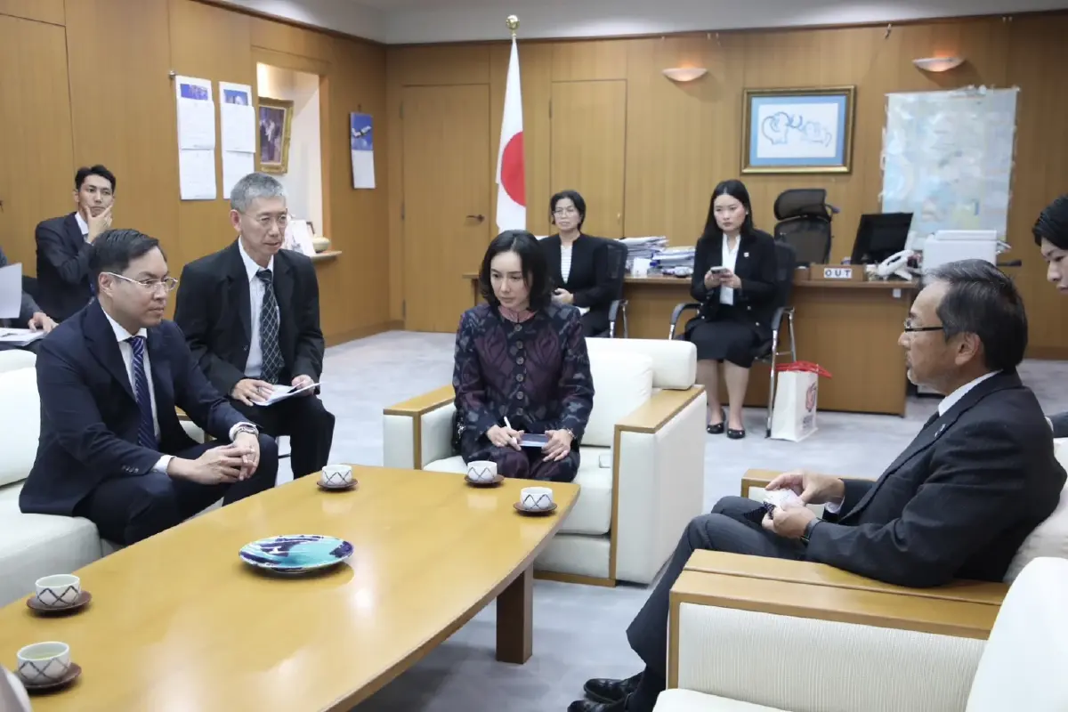 “รมช.อัครนันท์” ถกทูตญี่ปุ่น แลกเปลี่ยนโมเดลแก้ปัญหาเด็กหลุดระบบ