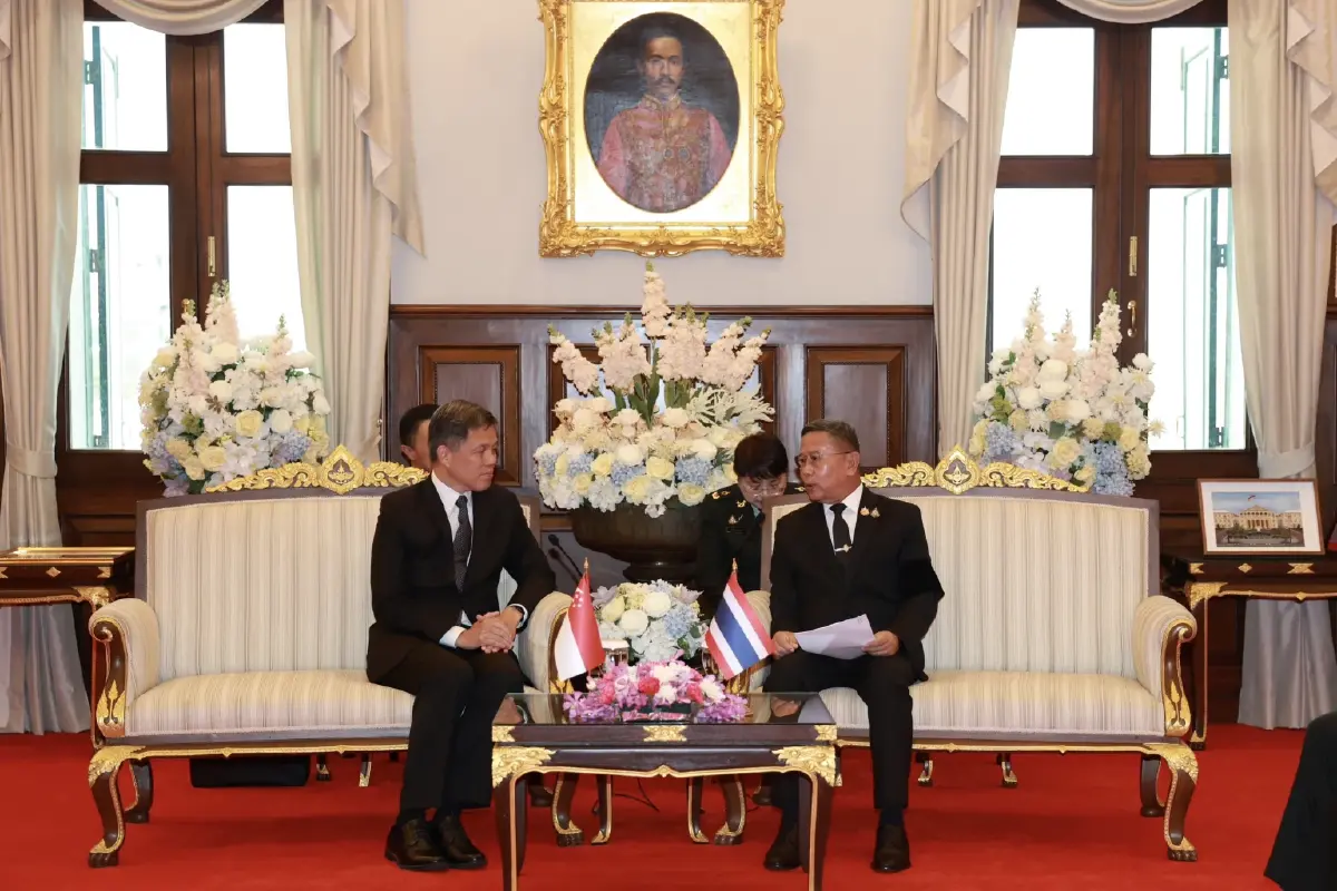 "ไทย-สิงคโปร์" ยกระดับความมั่นคงยุคใหม่! ดันความร่วมมือ "ทหาร-ไซเบอร์"