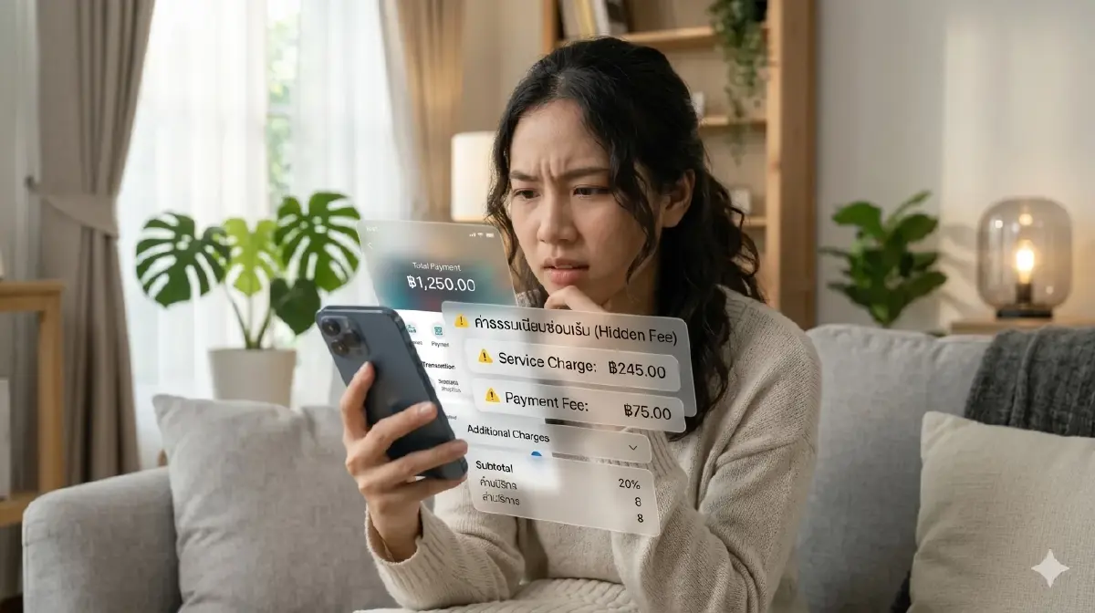 "ค่าธรรมเนียมแพลตฟอร์ม" ราคาที่มองไม่เห็น แต่ทุกคนกำลังจ่าย สั่งของออนไลน์ทำไมแพงขึ้น?