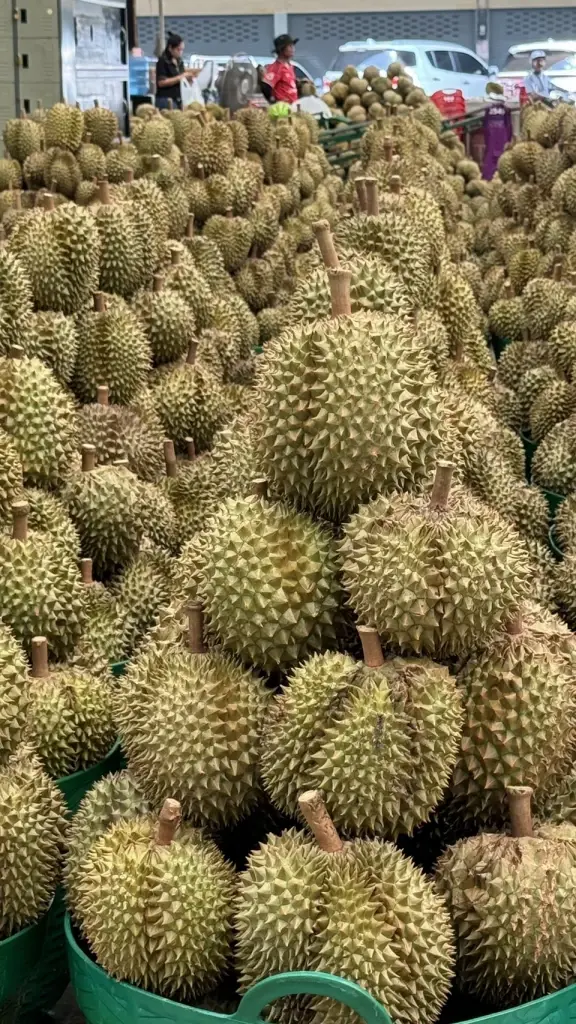 เดือด! "แม่ค้าตลาดสี่มุมเมือง" ชี้ ทุเรียนลูกละ 100 หวั่นทุบกลไกราคา-รายย่อยตายเกลื่อน