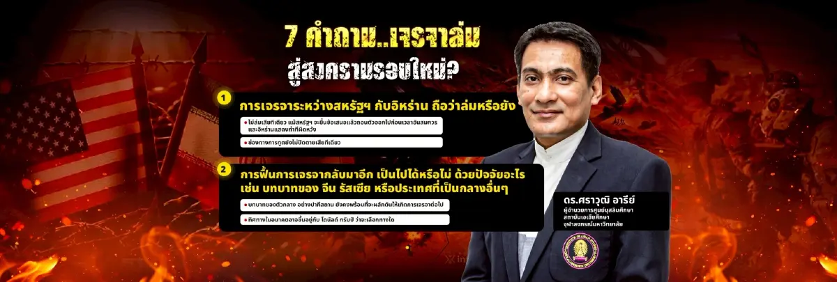 ส่องมุมมองผู้เชี่ยวชาญ สงครามรอบใหม่ สหรัฐ-อิหร่าน อะไรจะเกิดบ้าง