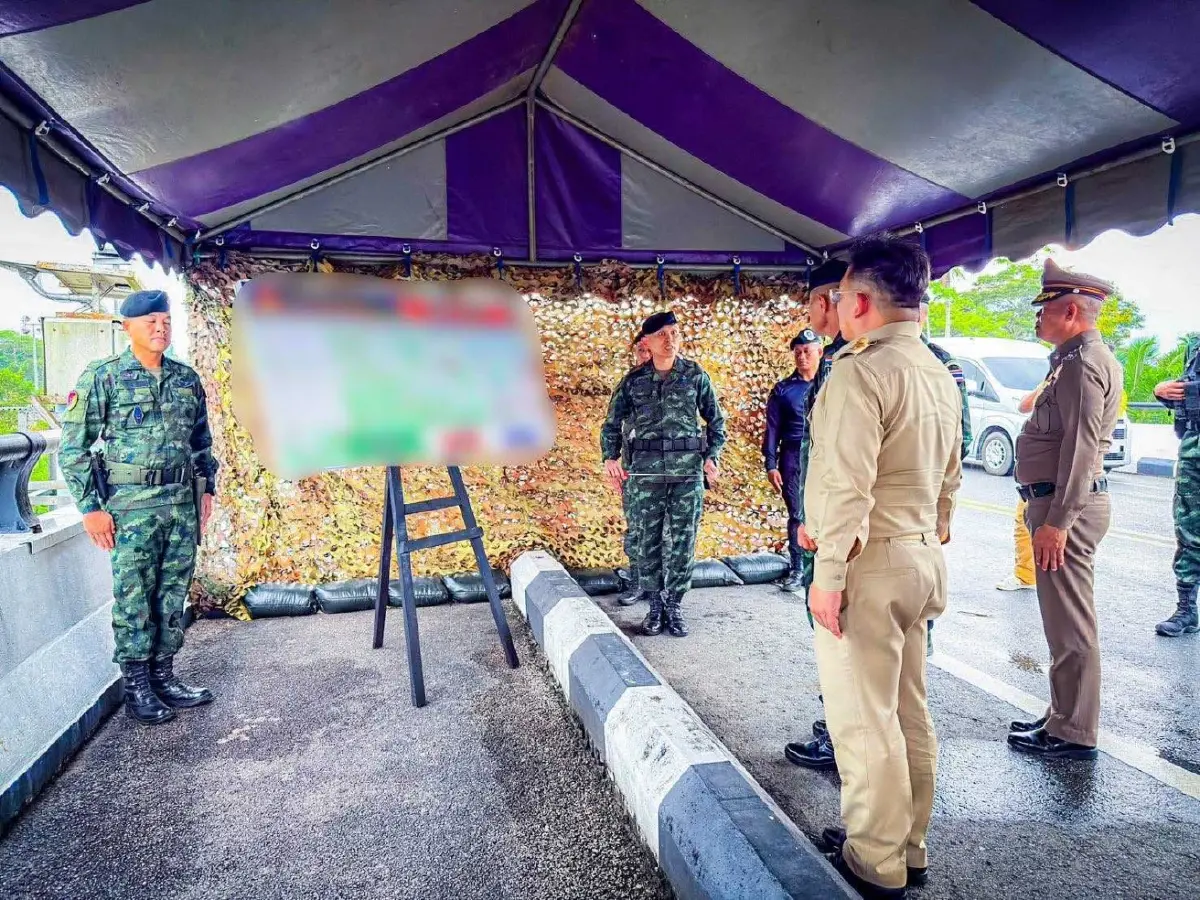 ‘ปิยะศิริ’ เลขาฯ ศอ.บต. ลงพื้นที่บูเก๊ะตา รับลูก ‘นายกฯ อนุทิน’ เร่งสร้างรั้วความมั่นคง