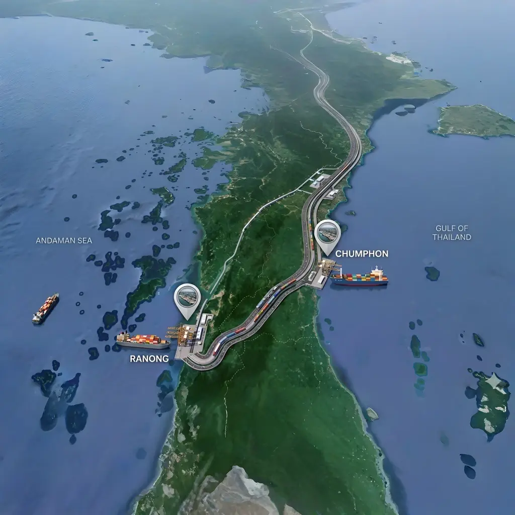 เปิดผลการศึกษา "สภาพัฒน์-จุฬาฯ" ชี้ชัด "แลนด์บริดจ์ 1 ล้านล้าน" ไม่ใช่ทางเลือกที่ดีที่สุด