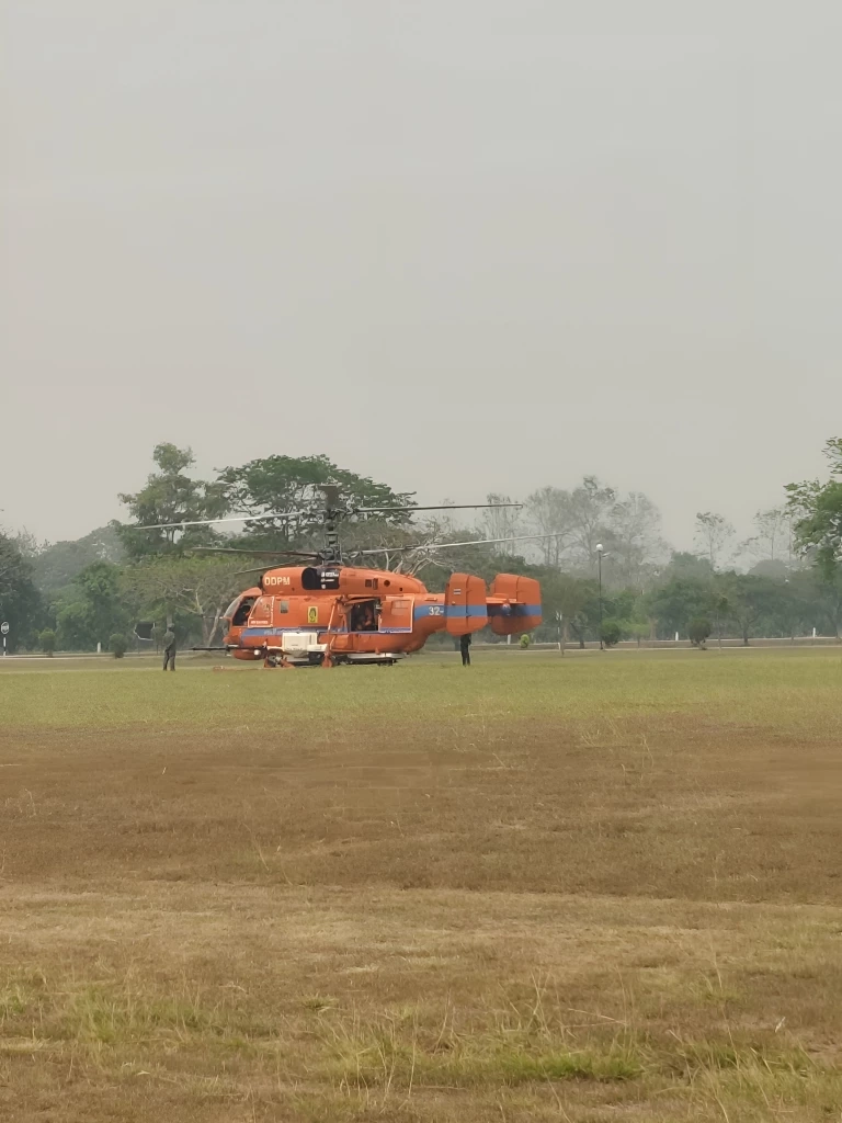 วิกฤตฝุ่นรอไม่ได้! อธิบดี ปภ. สั่งลุยเชียงใหม่ บูรณาการทัพฟ้าดับไฟป่า