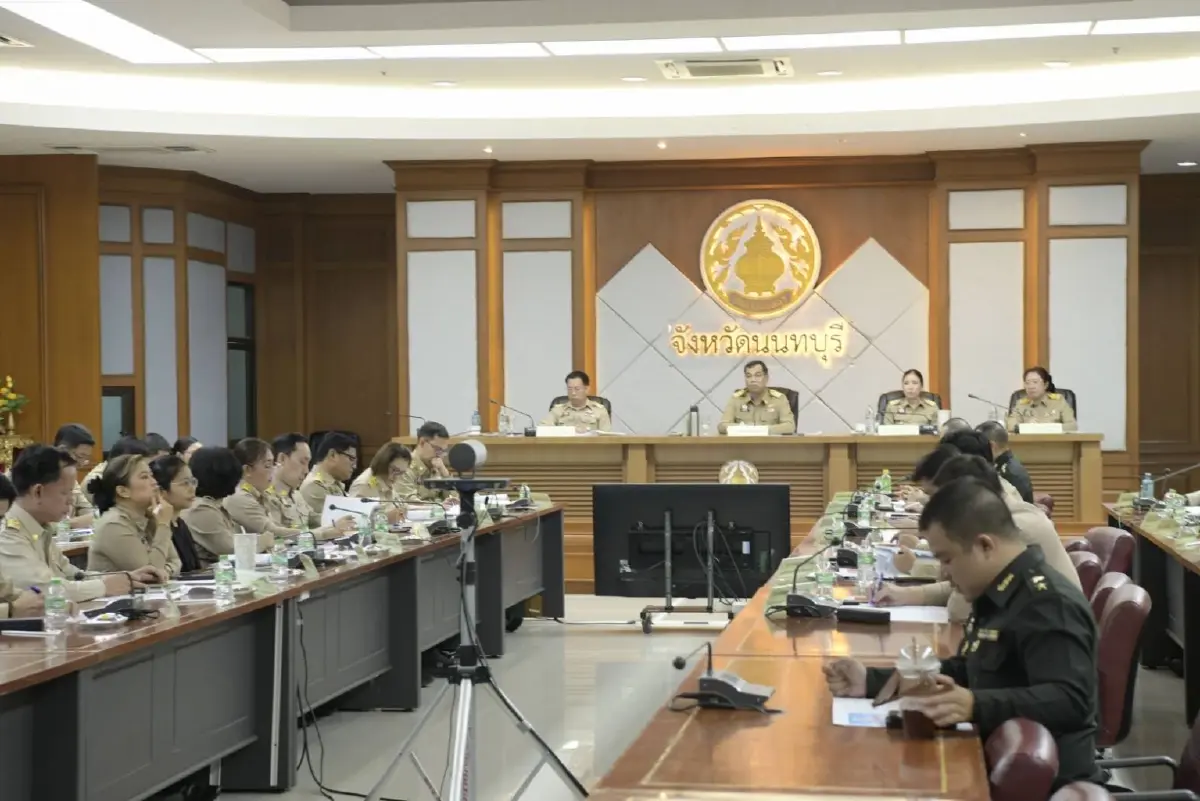 อัยการประชุมร่วมผู้ว่าฯนนท์เห็นพ้องเเก้ไขปัญหาหนี้นอกระบบ