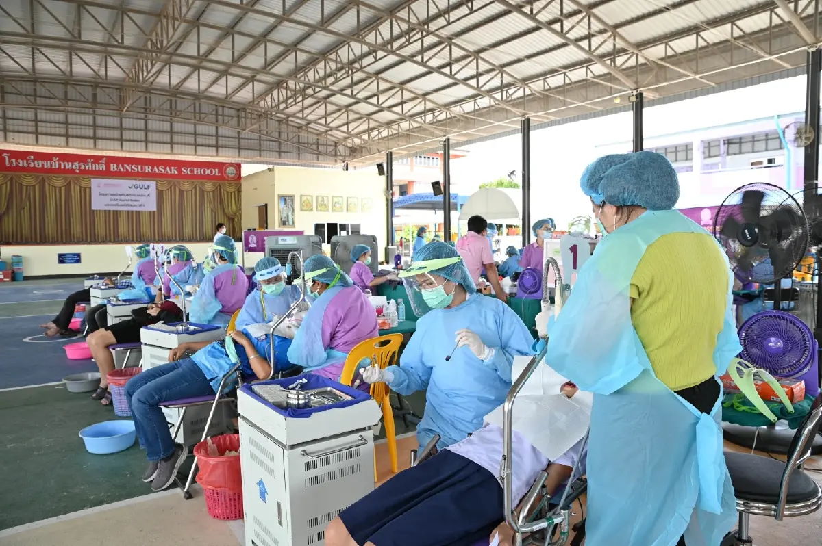 “GULF Sparks Smiles” ปี 6 เคลื่อนหน่วยทันตกรรมฟรีสู่ภูมิภาคชวนชุมชน อ.กบินทร์บุรี จ.ปราจีนบุรี มาสร้างรอยยิ้มสดใส วันที่ 6 – 7 พ.ค. 69