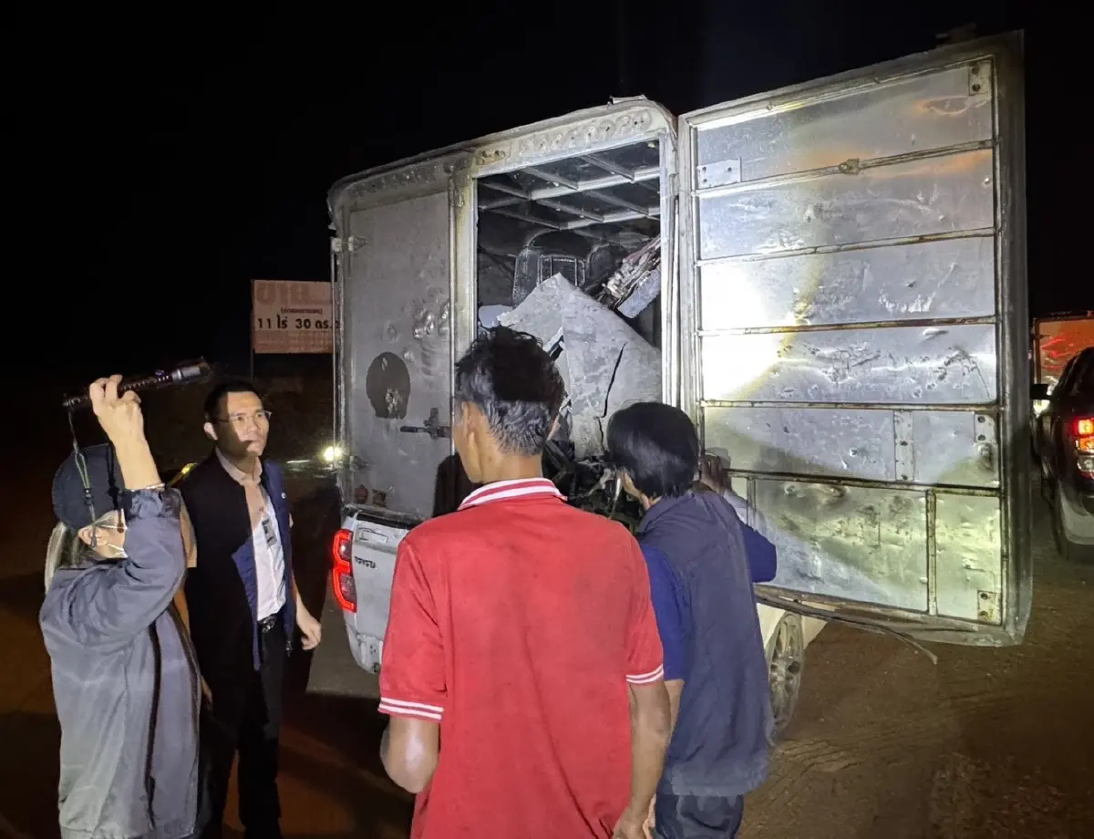 “ศุลกากรช่องจอม” ไล่ล่าแก๊งตู้ทึบ ซุก จยย. หวั่นลักในไทยส่งกัมพูชา