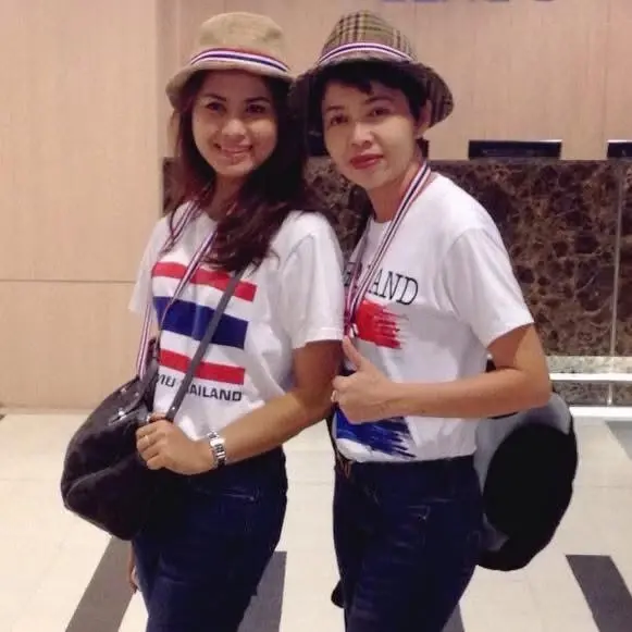 ภาพในอดีต เจ๊รวยและลูกน้องคนสนิท เข้าร่วมขบวน กปปส.