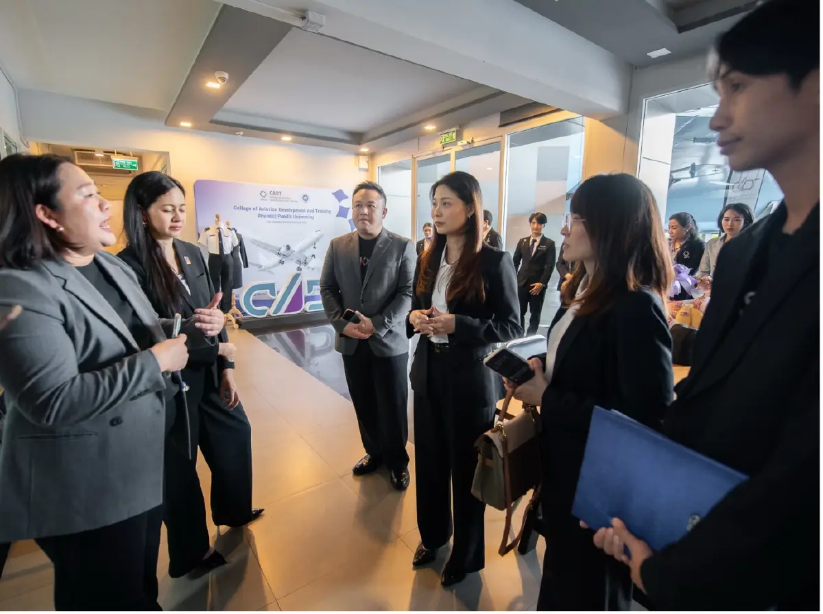 SKY Group จับมือ CADT DPU ลงนาม MOU ปั้นบุคลากร Aviation Tech รุ่นใหม่ ยกระดับอุตสาหกรรมการบินไทยสู่ Smart Aviation เต็มรูปแบบ