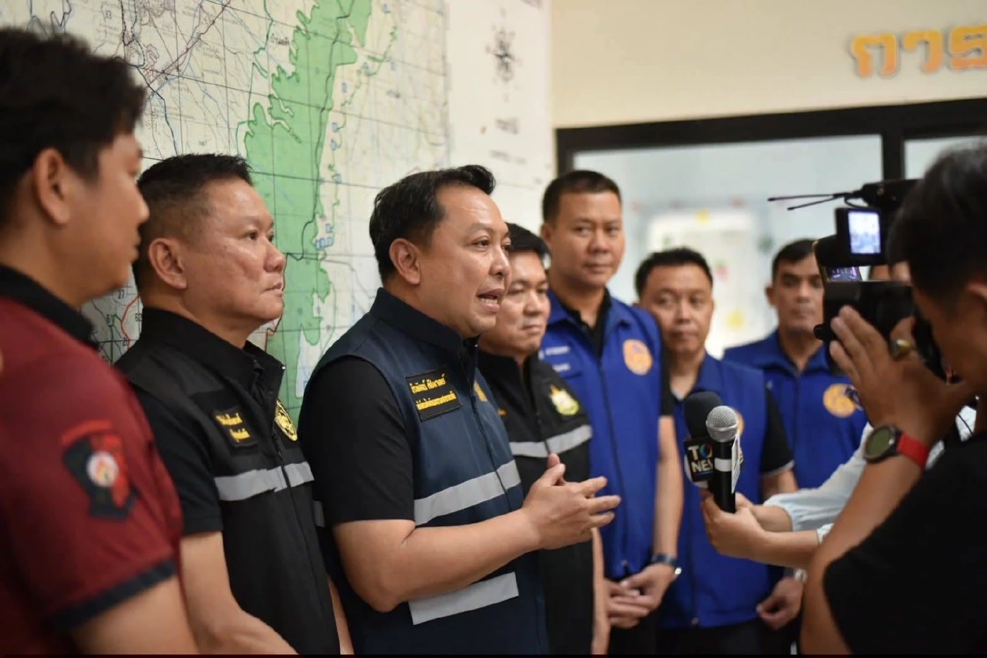 ปภ. ผนึกกำลัง "เหยี่ยวไฟ-KA32" ลุยสยบไฟป่า “ลำปาง” คืนอากาศดี