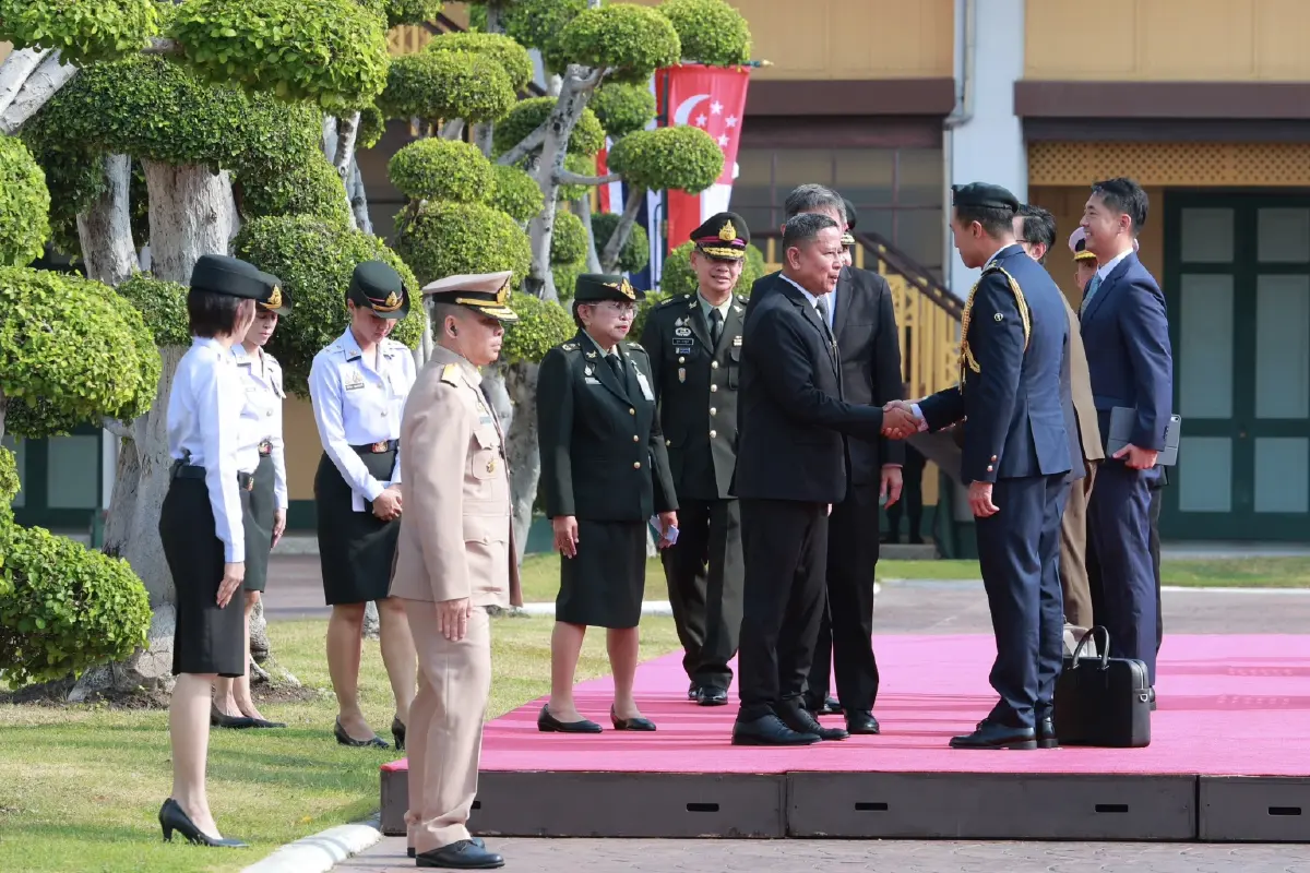 "ไทย-สิงคโปร์" ยกระดับความมั่นคงยุคใหม่! ดันความร่วมมือ "ทหาร-ไซเบอร์"