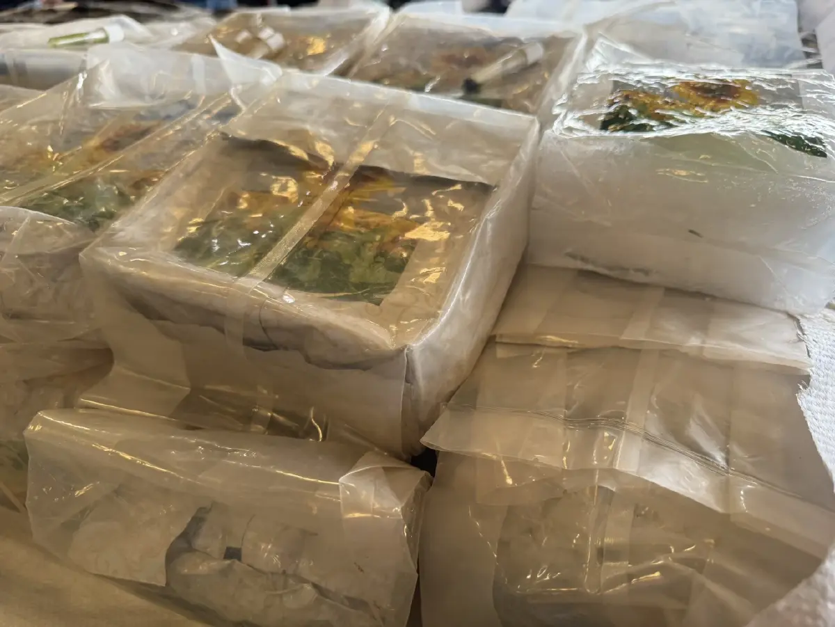 ตำรวจ ปส. ทลายเครือข่าย "ยานรก" ไอซ์ 2,000 กก. เตรียมซุกขนลง "เรือเฟอร์รี่" มุ่งหน้า "เกาะสมุย"