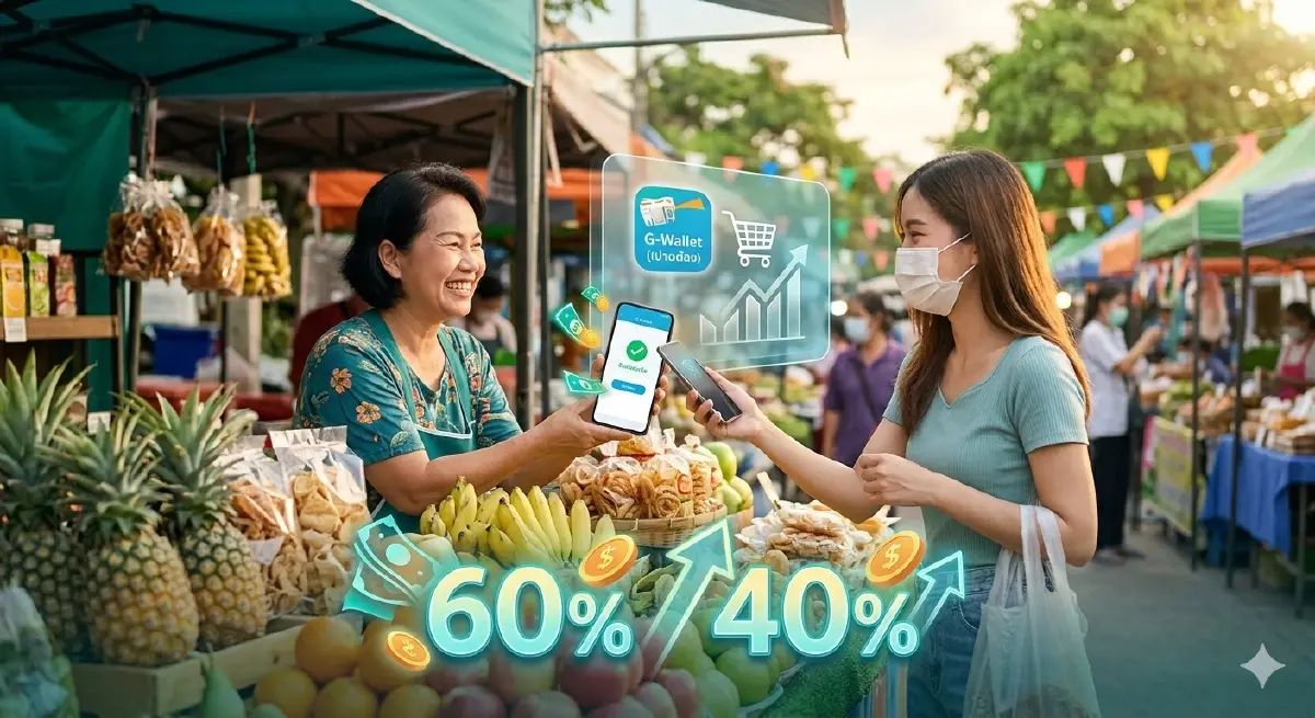 เช็กเงื่อนไขด่วน! พรุ่งนี้เริ่มเลย จำกัด 30 ล้านคน วิธีลงทะเบียนประชาชน–ร้านค้า "ไทยช่วยไทย พลัส 60/40"