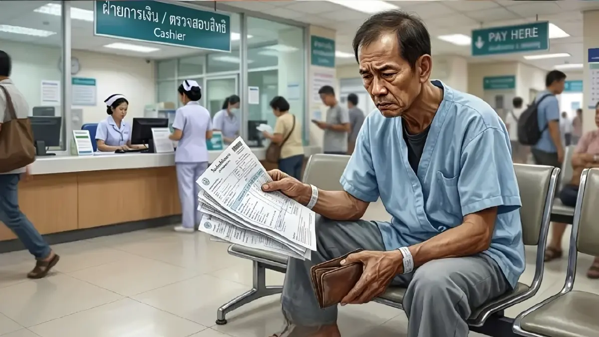 ค่ารักษาพยาบาลพุ่ง 10.8% วิกฤตเงียบระบบสุขภาพไทย เบี้ยประกันแพง คนไข้อ่วม