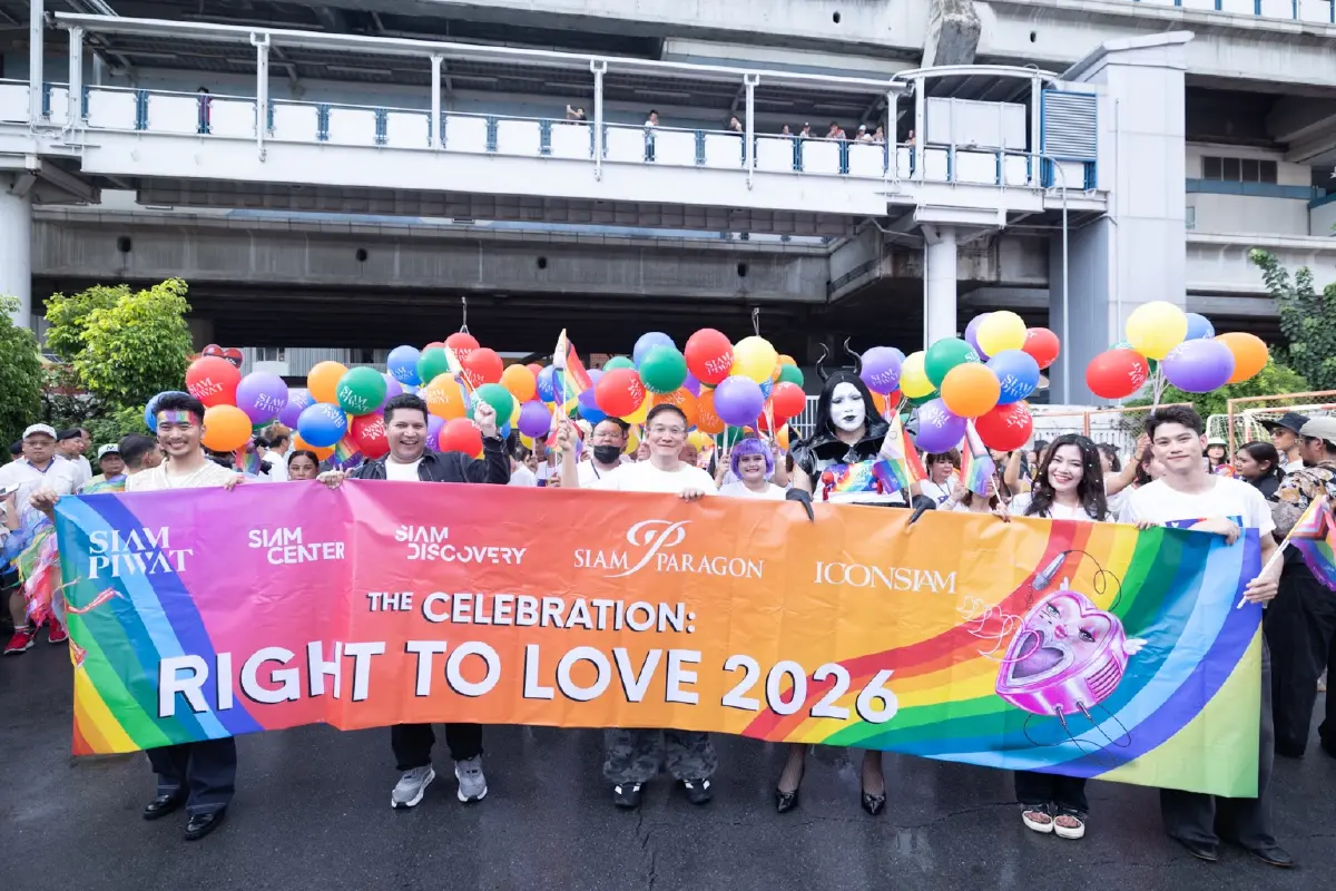 สยามพิวรรธน์ ร่วมขบวน Bangkok Pride Parade สุดยิ่งใหญ่ พร้อมสนับสนุน บางกอกไพรด์ เดินหน้าสู่ Bangkok World Pride