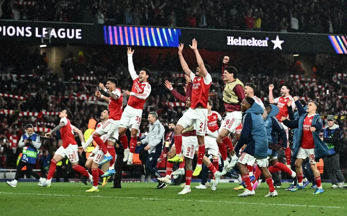 ประวัติศาสตร์รอบ 20 ปี! "ซาก้า" ฮีโร่ซัดชัยพาอาร์เซน่อลผงาดชิง UCL