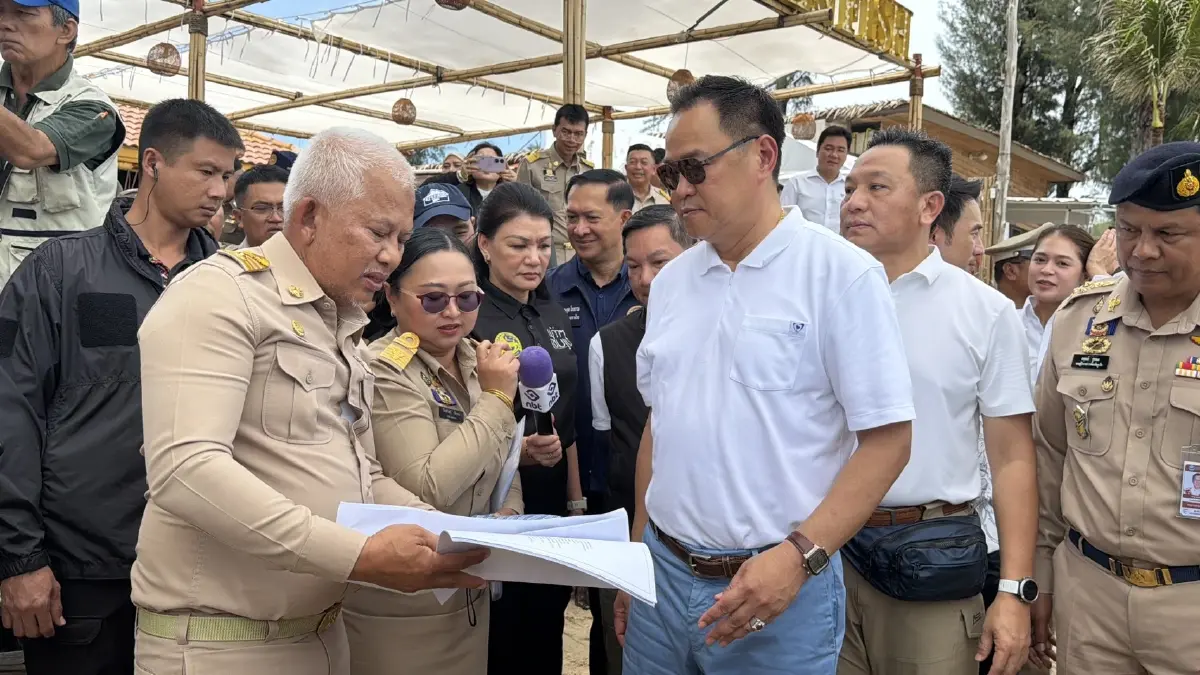 กวาดล้างมาเฟีย! "อนุทิน" บินด่วนภูเก็ต! สั่งทวงคืน "หาดบางเทา-หาดฟรีดอม" ฟันยับนายทุนรุกที่สาธารณะ