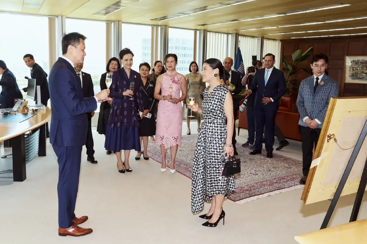 เจ้าฟ้าสิริวัณณวรี ทรงรับตำแหน่งทูตแฟชั่น WIPO พระองค์แรก