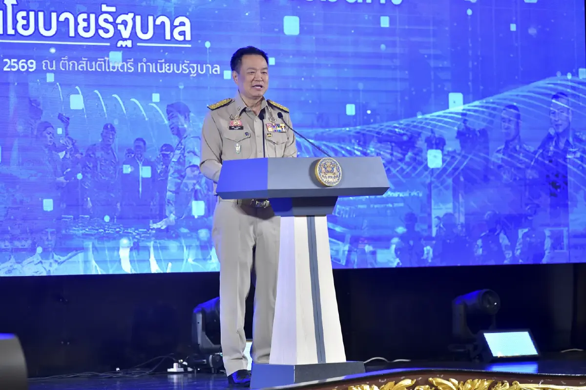 "อนุทิน" เปิดทำเนียบฯ ติวเข้มงานมั่นคง สั่งปราบมาเฟีย พวกเบ่งเหนือกฎหมาย